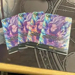 フュージョンワールド　孫悟飯:SH SCR シークレット　4枚