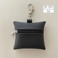 【第5・6世代用】GPS BOTトークケース・シンプル合皮〈ブラック〉