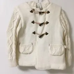 日本製　ダッフルコート　サイズ90 中綿入り