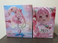 『匿名配送』AMP+ & coreful 和風喫茶 Ver 桜ミク フィギュア