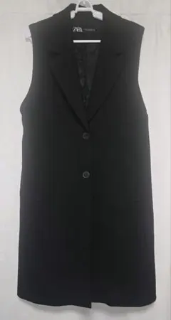 ZARA ロングベスト XS ロングジレ