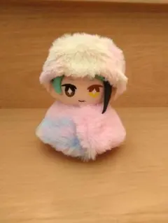 しっぽ付きロシア帽＆ケープセット(みるきーぱすてる)