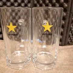 SAPPORO 中ジョッキ 【レトロ非売品】2個セット