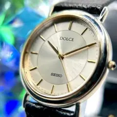 SEIKO セイコードルチェ　メンズ腕時計　クォーツ　ヴィンテージ　コンビカラーのサムネイル