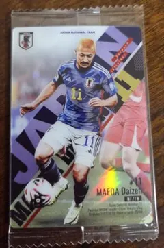前田大然カード 前田大然 サッカー日本代表 トレーディングカード サイン2024