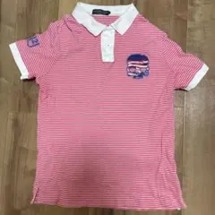 HYDROGEN スカル刺繍 ポロシャツ XL