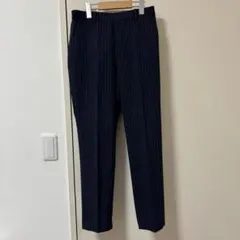 【ユニクロ】レディース スラックスパンツ/ネイビー