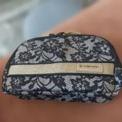 ARTISAN&ARTIST ポーチ ブラック レース