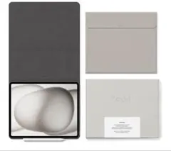 新品iPadケースマグネット吸着式　ipadmini 7/6 8.3インチグレー