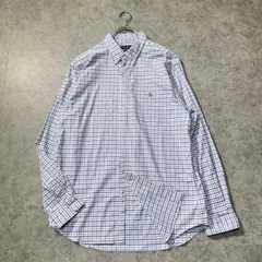 美品✨ラルフローレン オックスフォードシャツ チェック柄 ストレッチ XXL