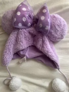 ミニー紫ファンキャップ