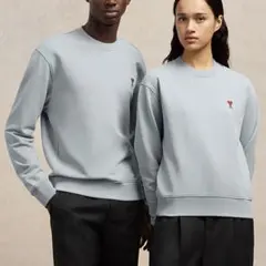 冬 ami paris オーガニックコットンフリース スウェット