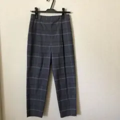 LEPSIM ほぼ未使用 秋 冬 チェック パンツ S