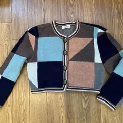 超美品♡極暖★ウール100%カーディガン★ボタン模様