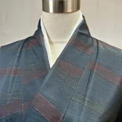 ◎KU2159 大島紬 身丈162cm 着物 正絹