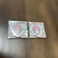 にじさんじ　夕陽リリ　ハート型缶バッジ　ジューンブライド2023