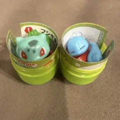 ポケットモンスター　チョコエッグ　旅立ちの3匹 フシギダネ　ゼニガメ