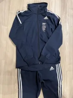 adidas ジャージ　ネイビー　 Lサイズ
