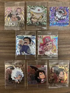 ワンピース キャラクターシール 8枚セット ウエハース
