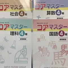 2026年最新】SAPIXコアマスターの人気アイテム - メルカリ