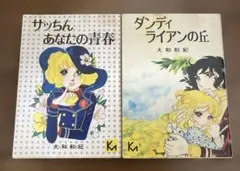 大和和紀 サッちんあなたの青春 ダンディライアンの丘 2冊セット 講談社漫画文庫