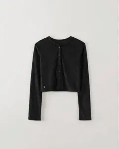 OHOTORO Terry Swim Cardigan クロップドカーディガンのサムネイル