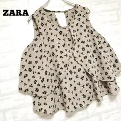 〔セール〕ZARA ザラ ベーシック ボレロ チュニック フリルベスト