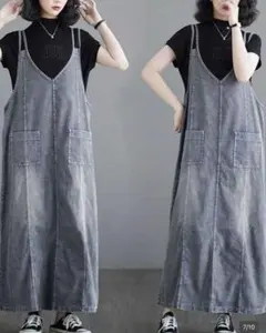 デニムワンピース 大きいサイズ SHEIN