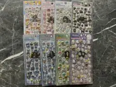 【国内正規品】カミオジャパン ストーンつき ジュエルプチドロップ シール 8点