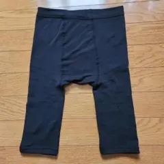 マタニティ　スパッツ　裏起毛　冬　暖かい　黒　ブラック　M〜L