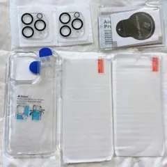 iPhone 15 Pro 専用 クリアケース ガラス　カメラフィルム