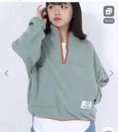 も*ん様 美品！DISCUS ATHLETIC フリース　ハーフジップ　 M サ