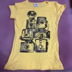 EDWIN カメラプリント Tシャツ Mサイズ