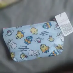 コジコジ x SANRIO CHARACTERS ポーチ