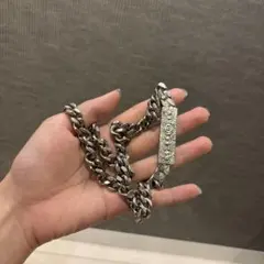 Maison Margiela mm6 燻し加工 チェーンブレスレット - メルカリ