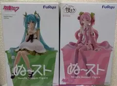 新品未開封　桜ミク　初音ミク　ぬーどるストッパーフィギュア　ぬースト