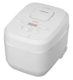 山善]炊飯器 5.5合 IH 保温 予約 白 ホワイト AMRC-10E(W)のサムネイル