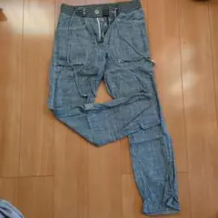 LEE デニムブルー カーゴパンツ