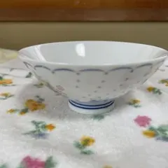 夢見堂 花柄 飯碗 陶器2個セット