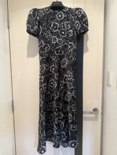 ポロ　ラルフローレン　花柄ロング半袖ワンピースのサムネイル