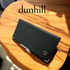 ダンヒル dunhill 長財布 黒 レザー 本革 メンズ ビジネス