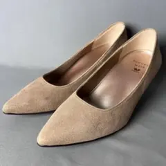 ワコール サクセスウォーク ポインテッドトゥ パンプス ベージュ 22.5 EE