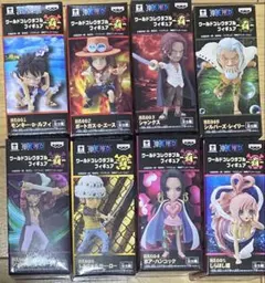 ワンピース ワールドコレクタブルフィギュア 8種セット