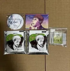 進撃の巨人 ジャン ジャン坊 缶バッジ など まとめ売り
