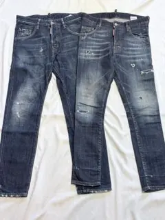 DSQUARED2 デニム 2本セット size42 ダメージ加工