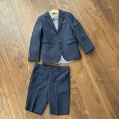 ELLEネイビー フォーマルスーツ 120cm