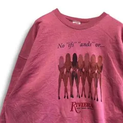 BOTB エロ スウェット 古着 リビエラ ラスベガス ピンナップガール