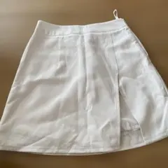 アイボリー　キュロットスカート