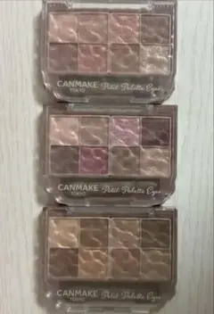 CANMAKE プチパレットアイズ3色セット M01 M02 M03