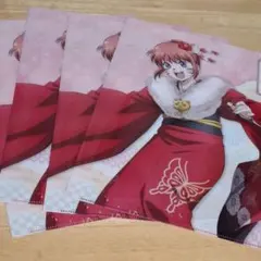 銀魂　ローソン　吉原大炎上　神楽　クリアファイル